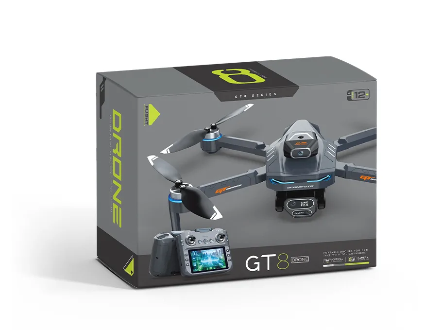 GT8-4.3-inch Screen Control - Dual Electric Drone view 6