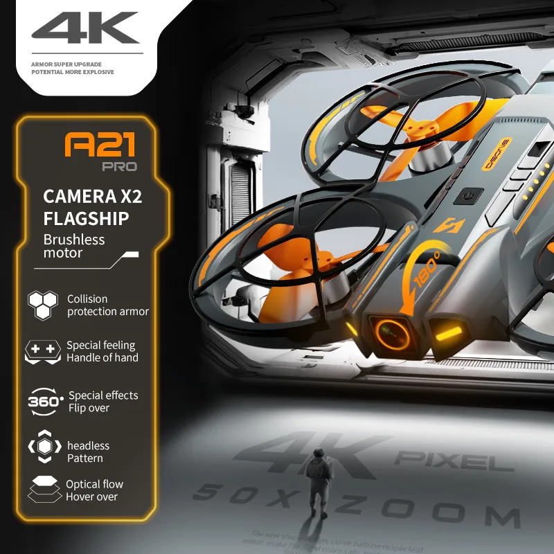 A21 General Control - Black - Dual Electric Drone view 5
