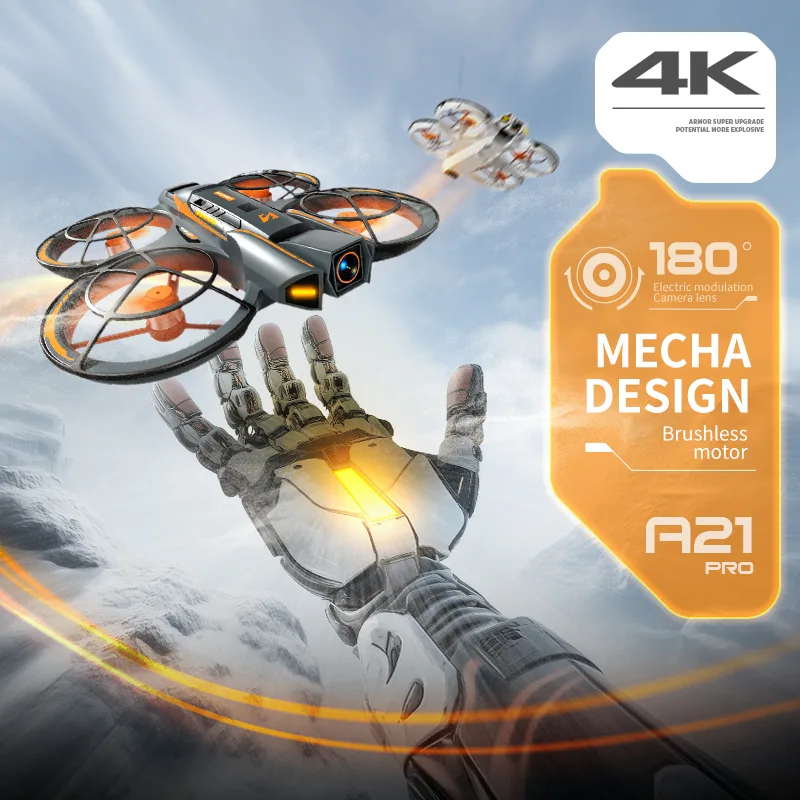 A21-4.3 Screen - Black - Dual Electric Drone view 7