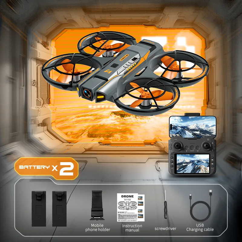 A21-4.3 Screen - Black - Dual Electric Drone view 1