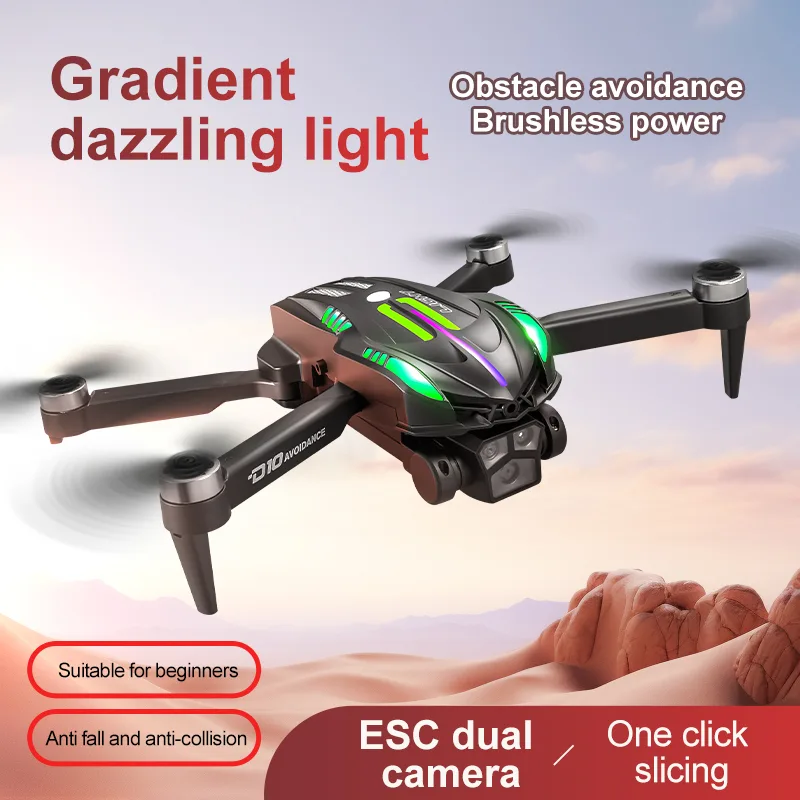D10 Black Single Electric Drone view 17