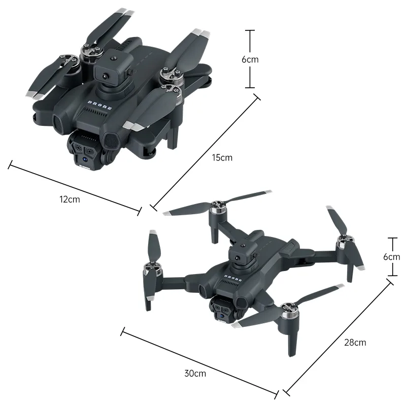 GB815 Black Single Electric Drone view 2