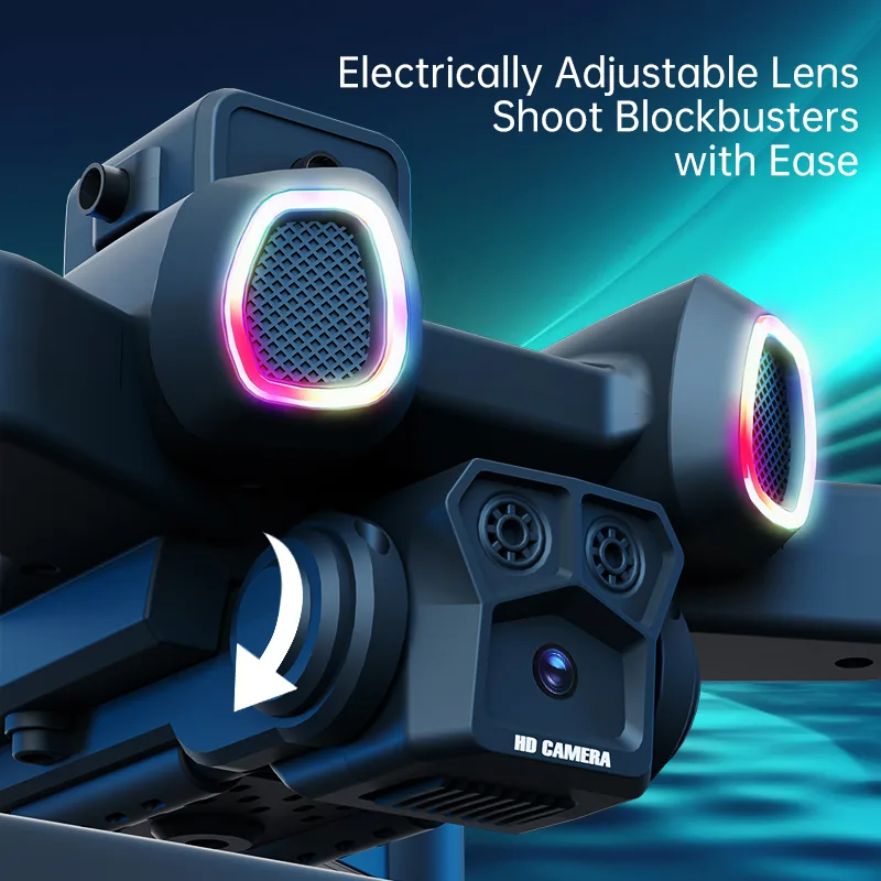 GB815 Black Single Electric Drone view 3