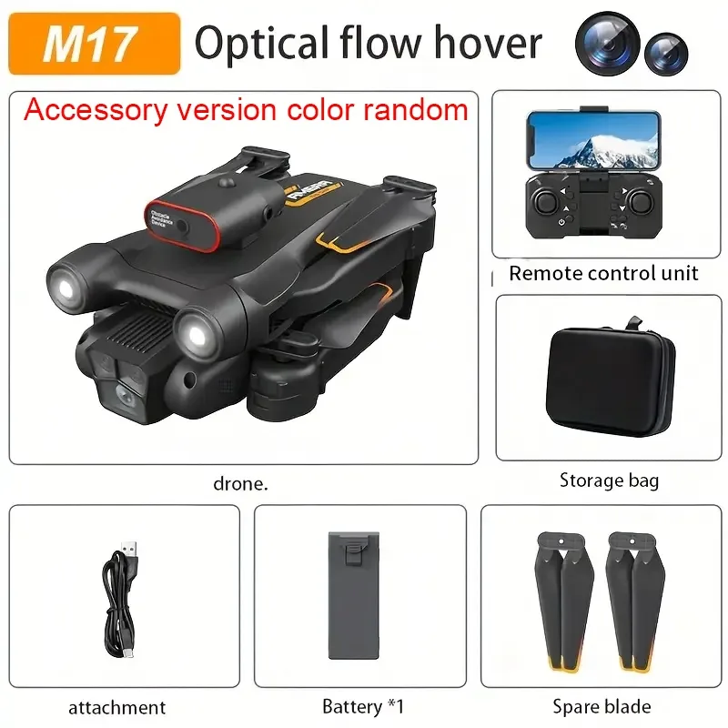 M17 Black Single Electric Drone view 12