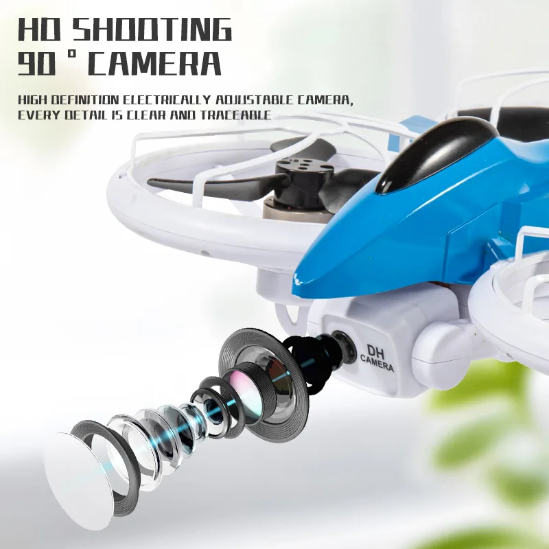 X3-2.8-inch Screen Control - Dual Electric Drone--Orange view 5