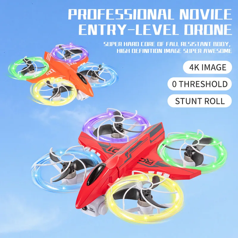 X3-2.8-inch Screen Control - Dual Electric Drone--Orange view 6