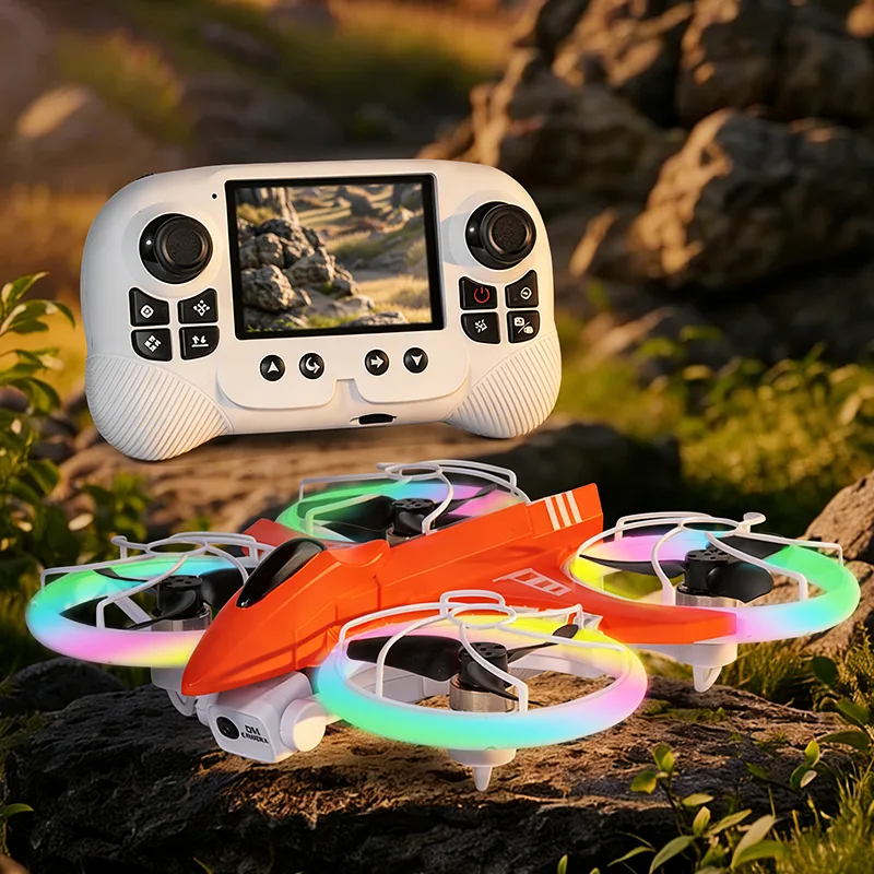 X3-2.8-inch Screen Control - Dual Electric Drone--Orange view 4