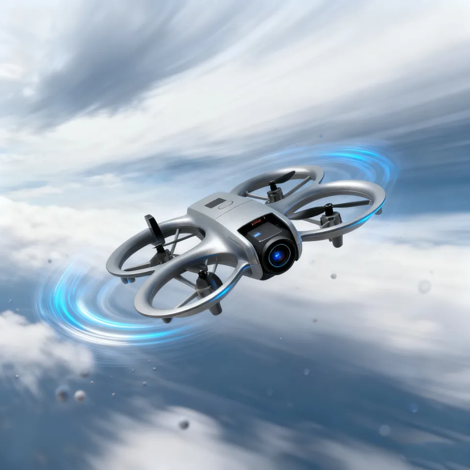 002 Dual Camera Single Battery Drone view 6