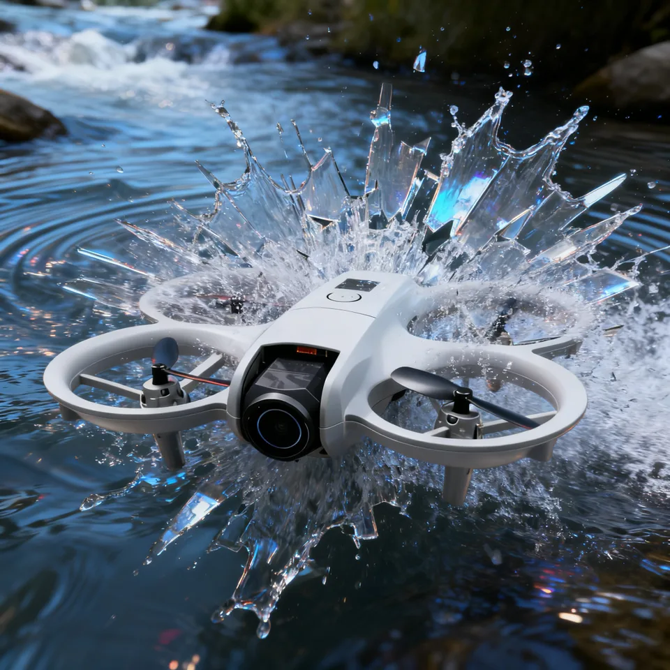 002 Dual Camera Single Battery Drone view 3