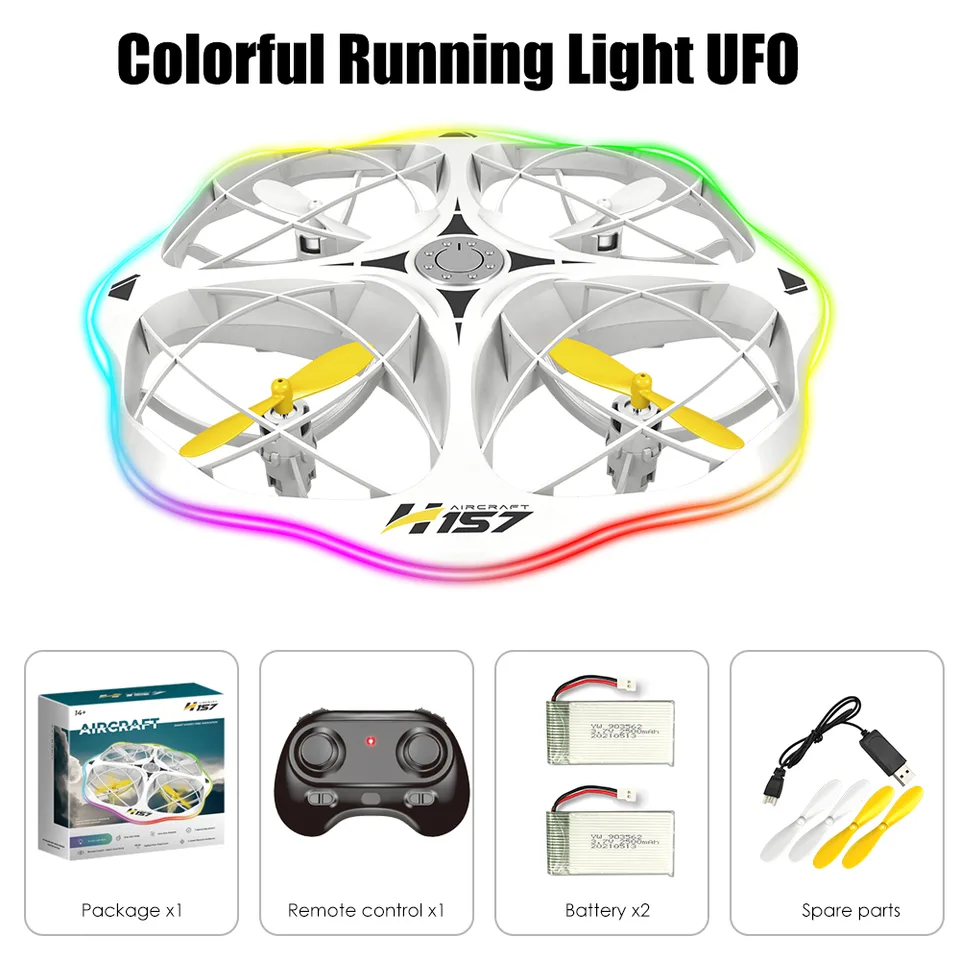 H158 White Dual Electric Drone view 1