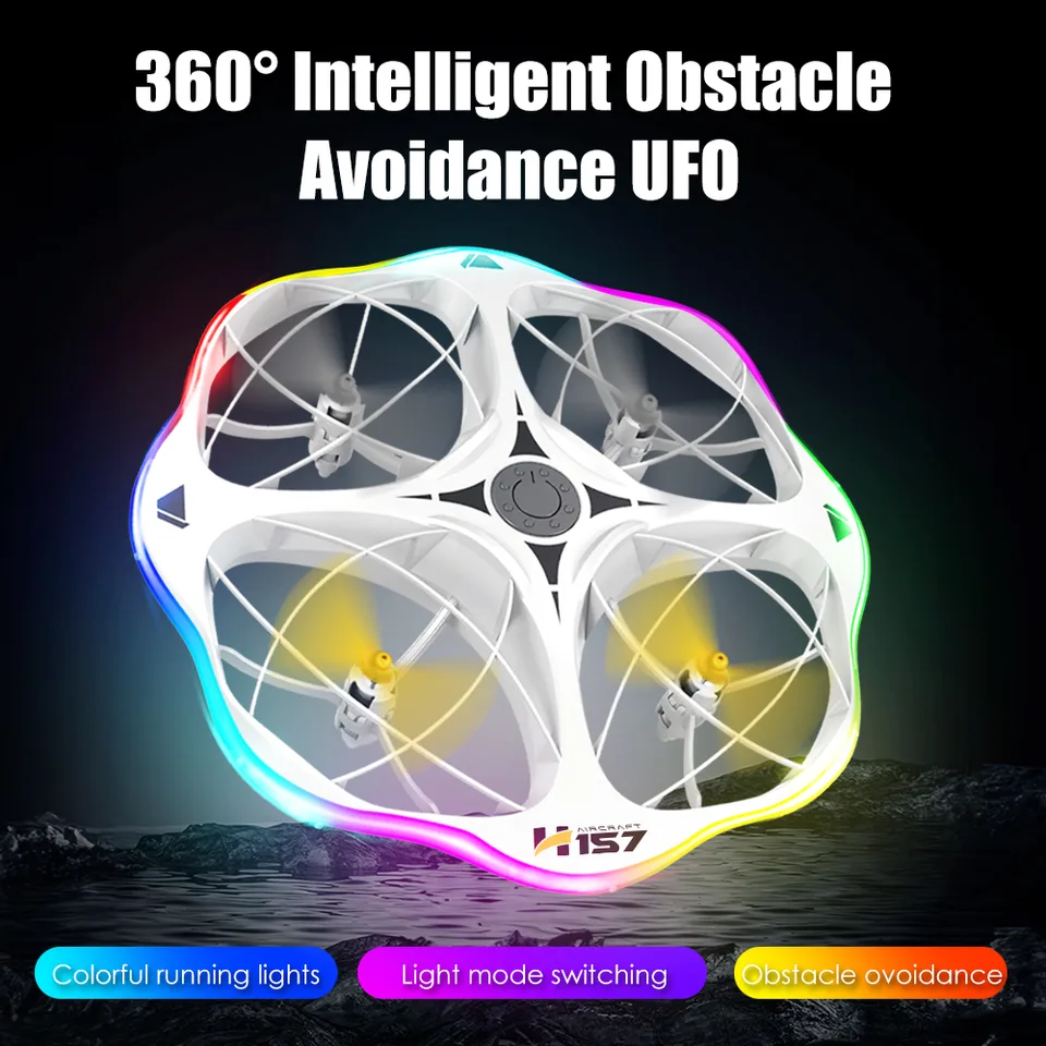 H158 White Dual Electric Drone view 5