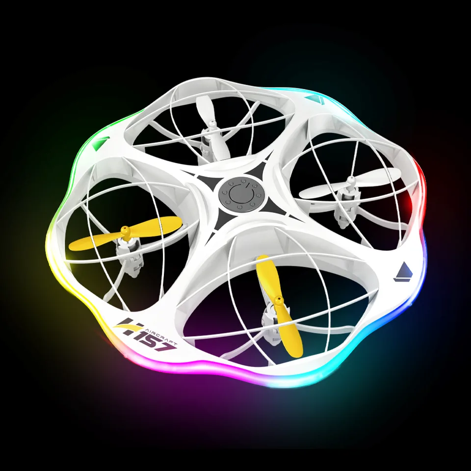 H158 White Dual Electric Drone view 8
