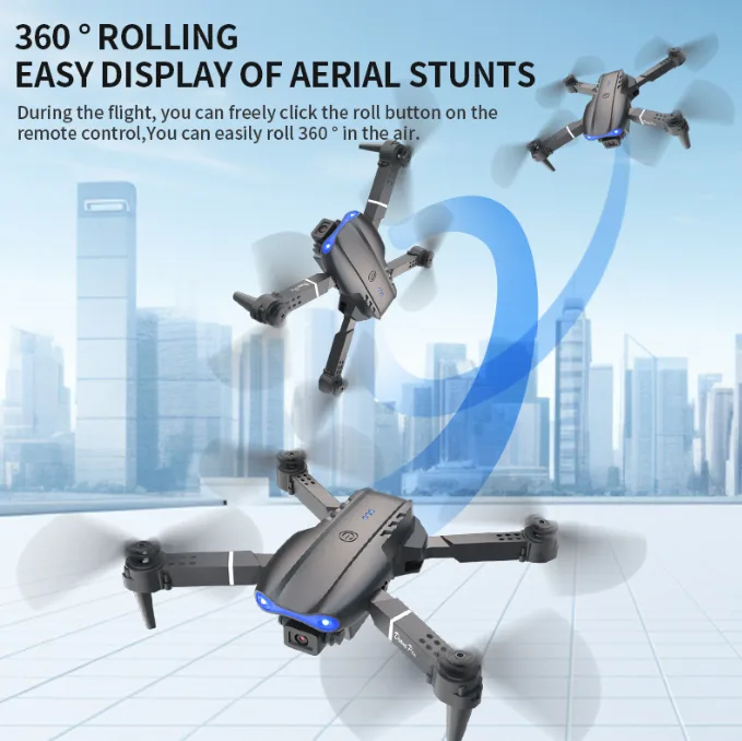 E99 Dual-Battery Drone With Screen view 2