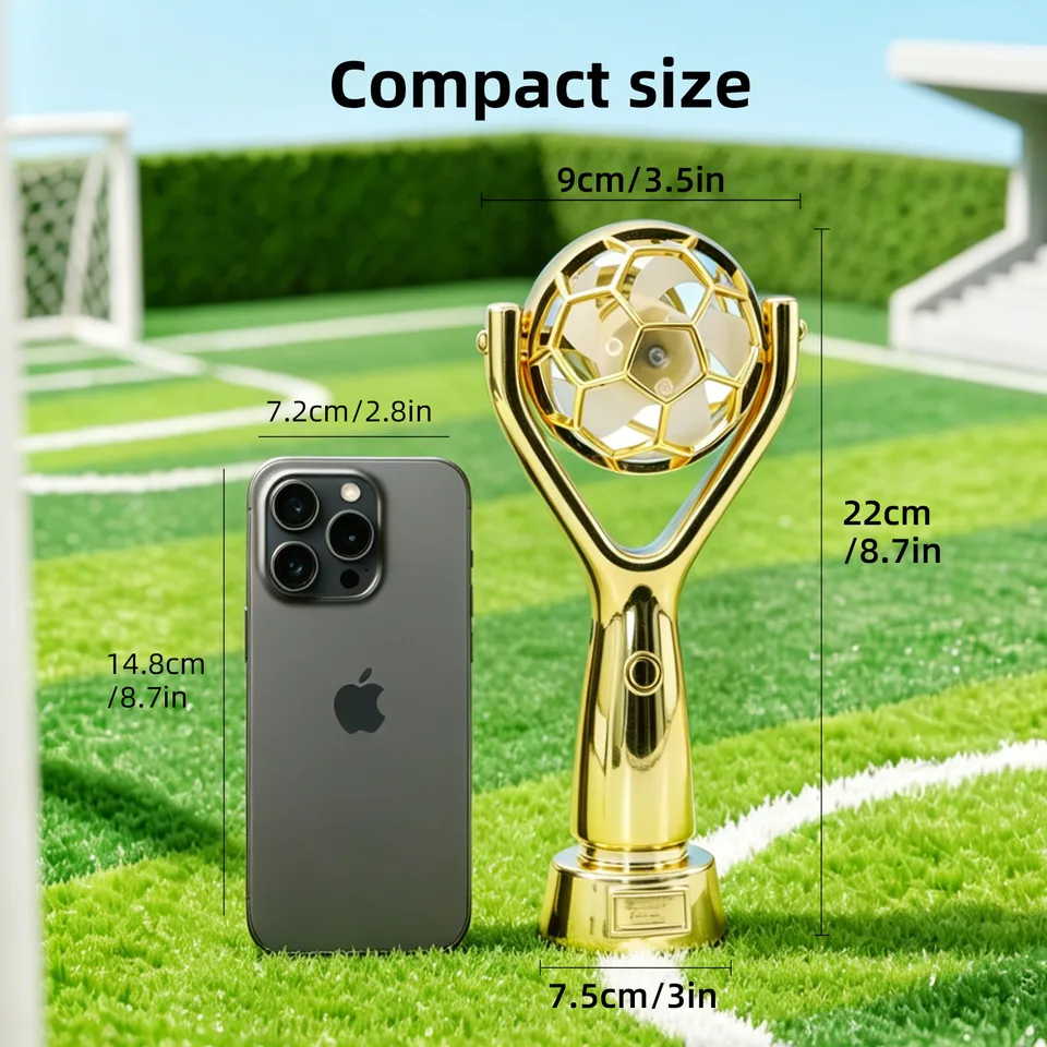 Golden Cup Fan Li-On Rechargeable view 6