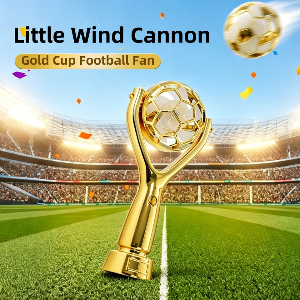 Golden Cup Fan Li-On Rechargeable view 1
