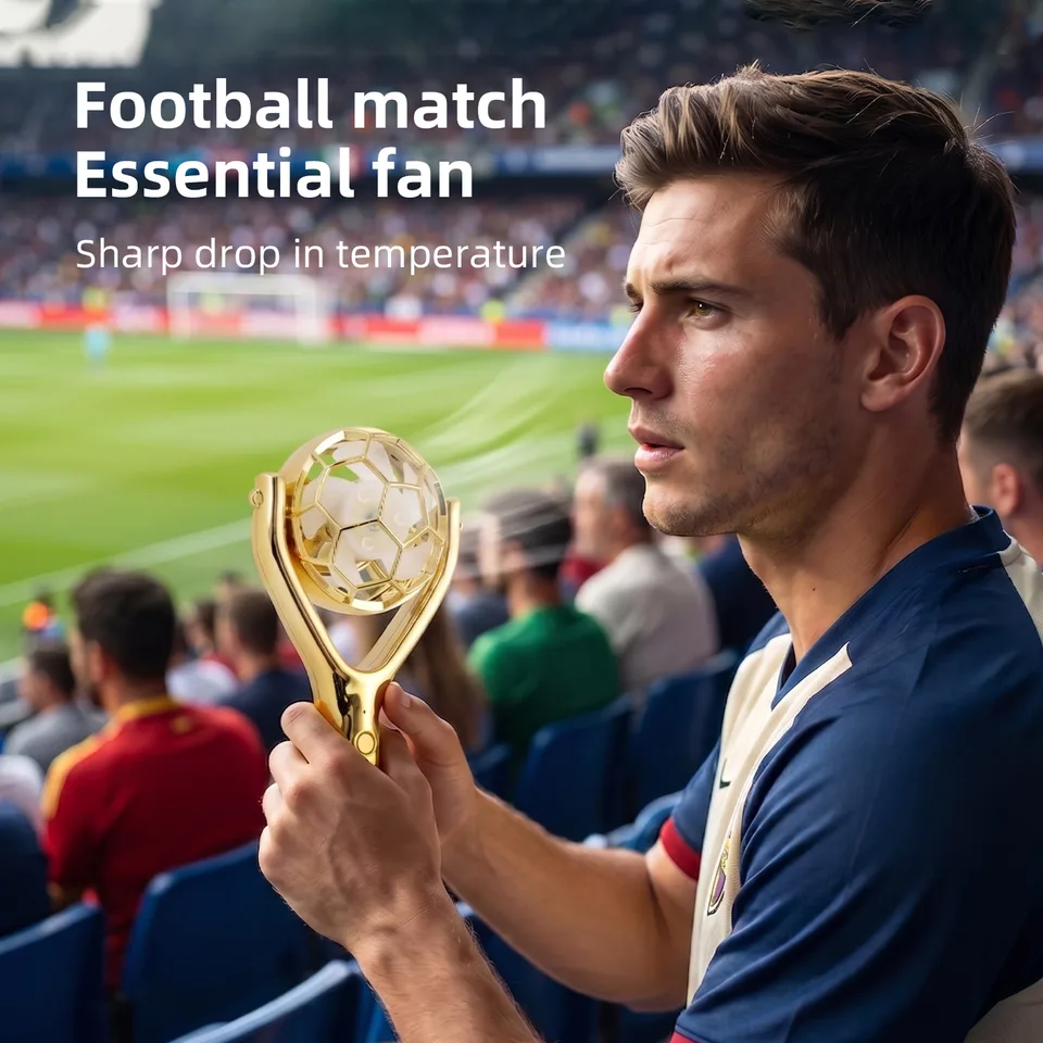 Golden Cup Fan Li-On Rechargeable view 4