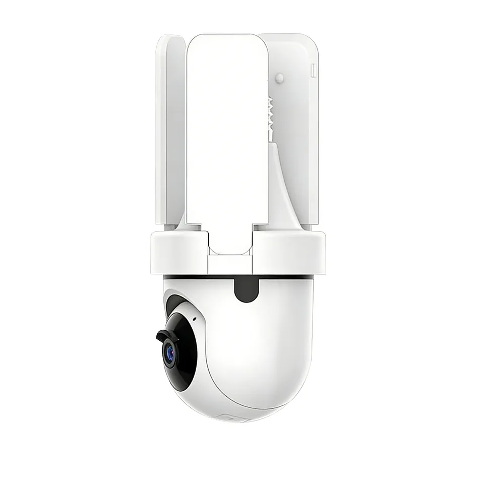 Only Self Pickup---Surveillance Camera Three-leaf Fan Bulb view 6