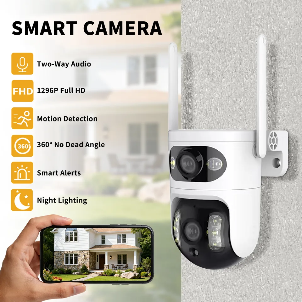Only Self Pickup---Surveillance Camera Binocular Dome Camera view 4