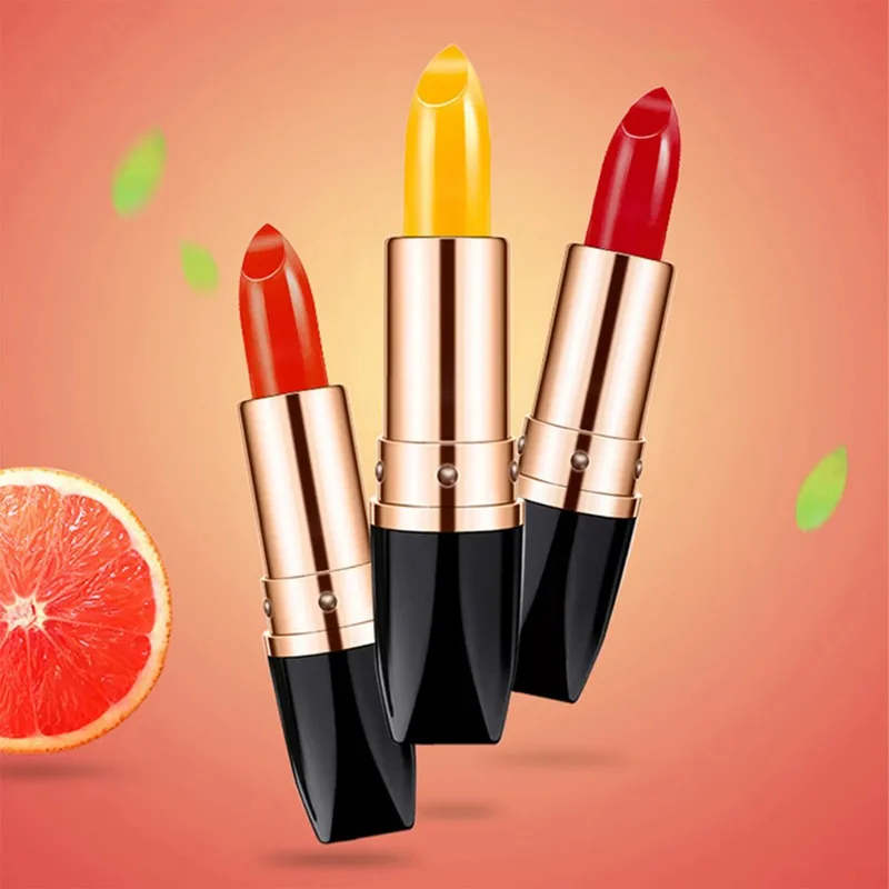 3PCS Color Changing Lipstick Set, Temperature & PH Sensitive, Long Lasting Moisturizing Lip Balm Gift Box For Women view 4