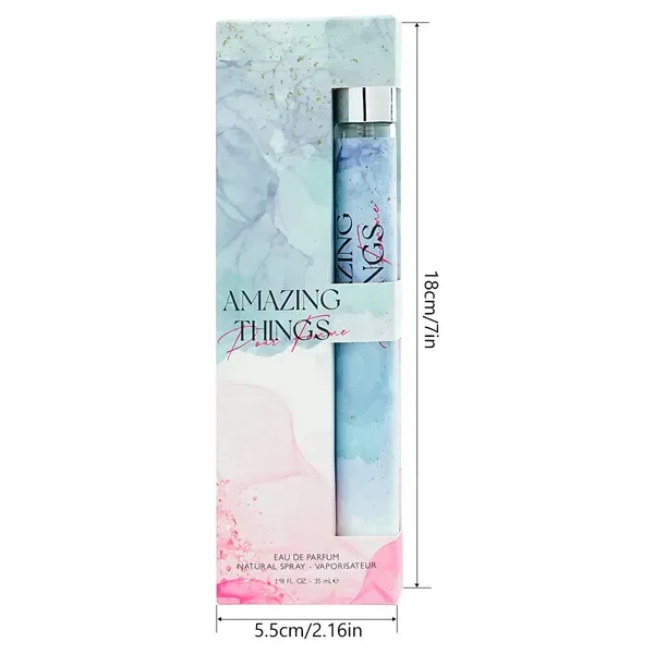 6pcs Travel Set, Women's Eau De Parfuma Spray, Long Lasting Fragrance, 6 Different Flavor, Perfect For Holiday Gifts, Dating, Daily Life, Parties, 1.18fl.oz Bottle view 3