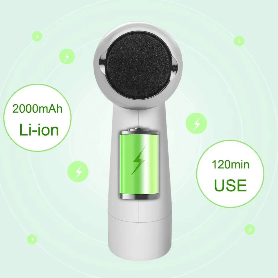 Electric Foot Polisher With Vacuum Cleaning Function For Exfoliating, Removing Dead Skin And Calluses. view 4