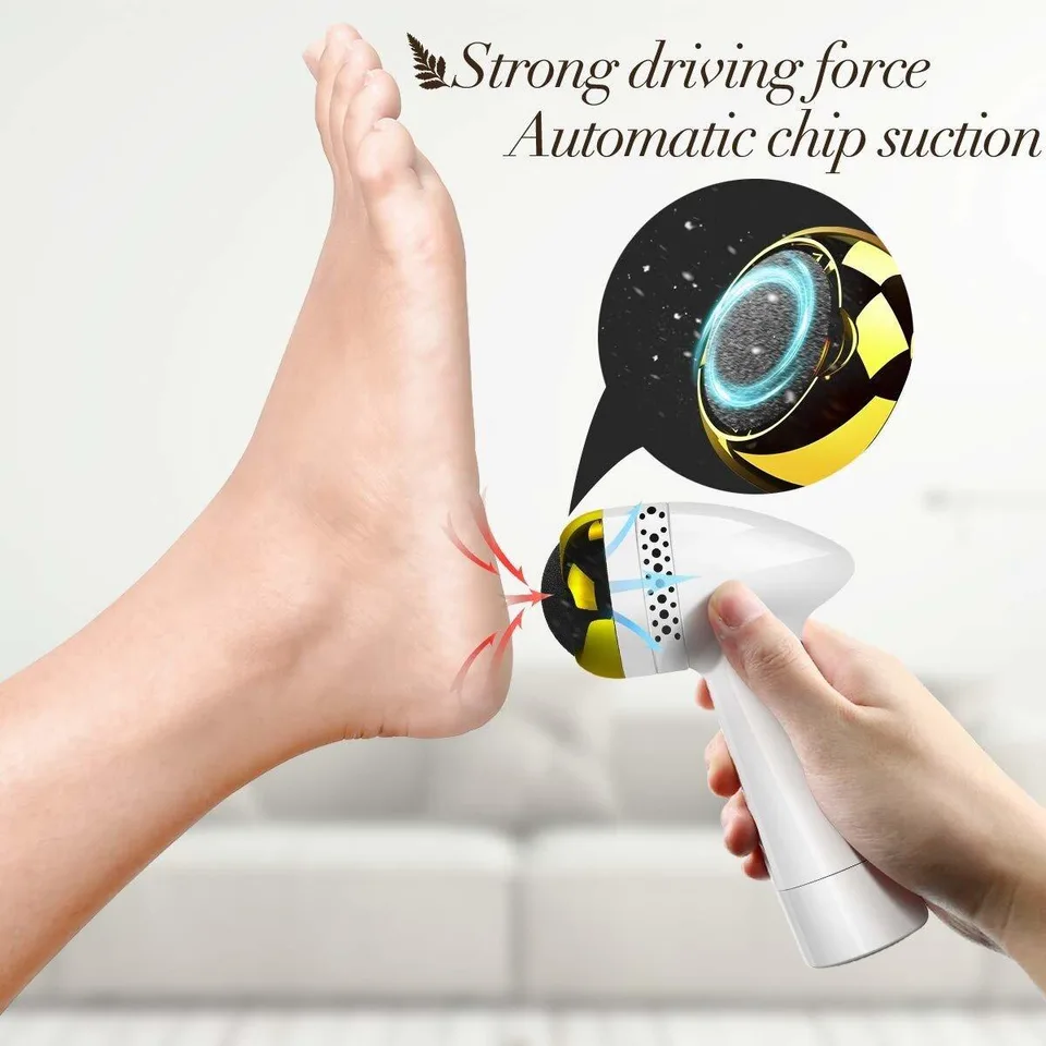 Electric Foot Polisher With Vacuum Cleaning Function For Exfoliating, Removing Dead Skin And Calluses. view 3