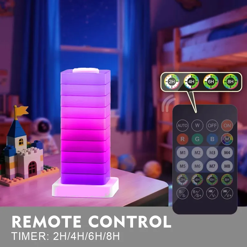 Stackable DIY RGB Ambient Light,Custom Mood Lighting For Every Space view 3