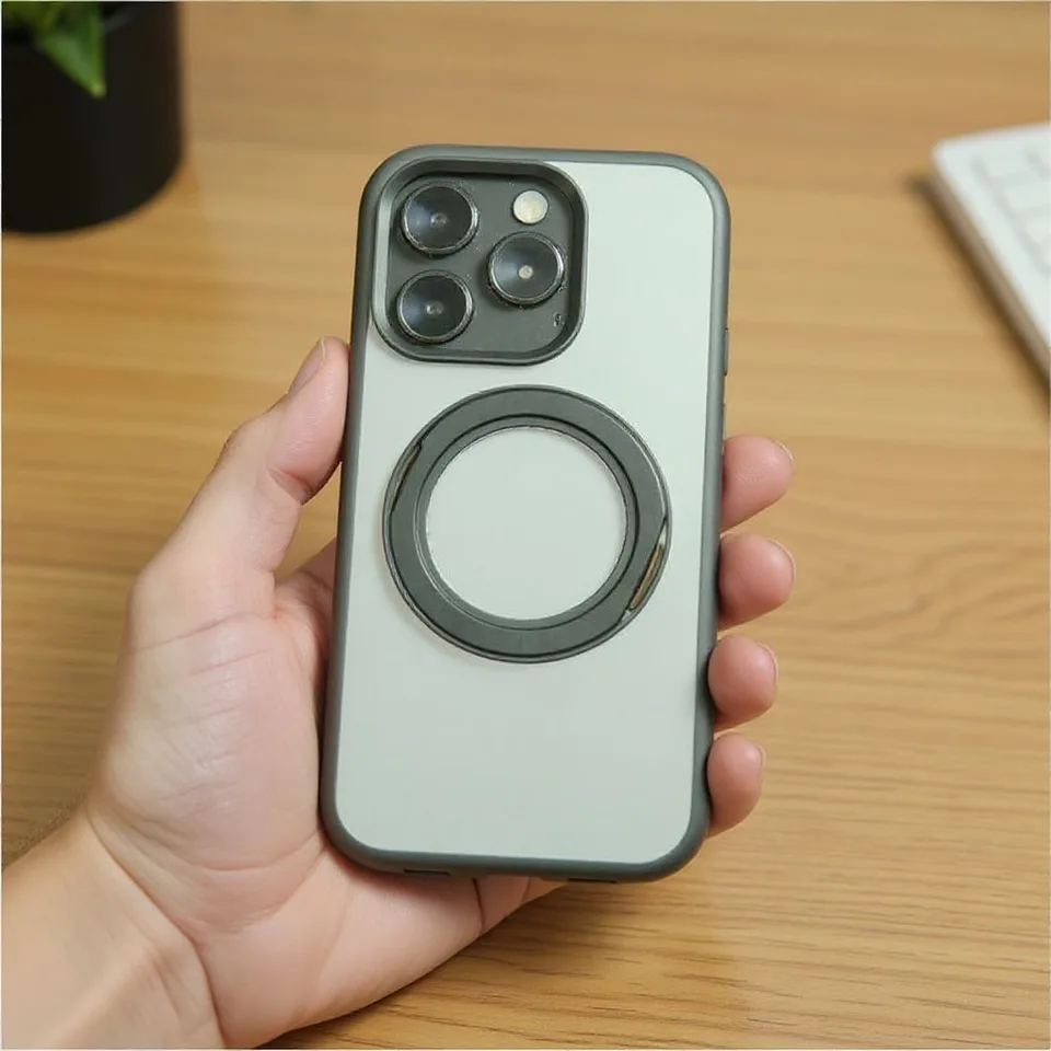 360degree  Rotating Stand  Case, Suitable For  Magnetic Anti Drop  Adjustable Horizontal And Vertical Screens, Essential For Office Workers And Drama Fans view 4