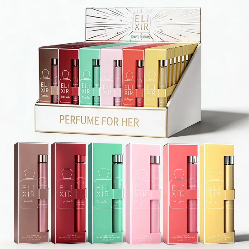 Women's 6 Piece Set Travel Perfume 35ml 1.18oz Perfume For Her PDQ Sweet Gourmand & Floral Fragrances  Long Lasting For Party Night Out & Daily Wear Perfect Gift For Girlfriend, Best Friend, Mother view 3