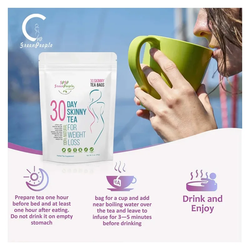 Leaf Lung Cleanse Tea Bags, Natural Herbal Detox Tea For Lung Support, Metabolism & Immune Boost view 4