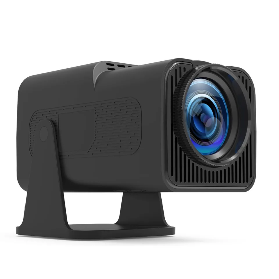 Projector HD For Home Theater Office 360 Degree Rotatable PTZ Portable Mini HY320 AU Plug 110‐220V Black view 1