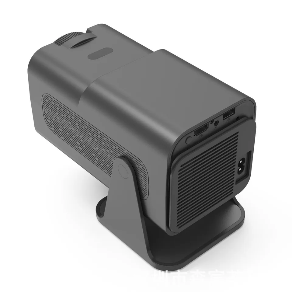 Projector HD For Home Theater Office 360 Degree Rotatable PTZ Portable Mini HY320 AU Plug 110‐220V Black view 4