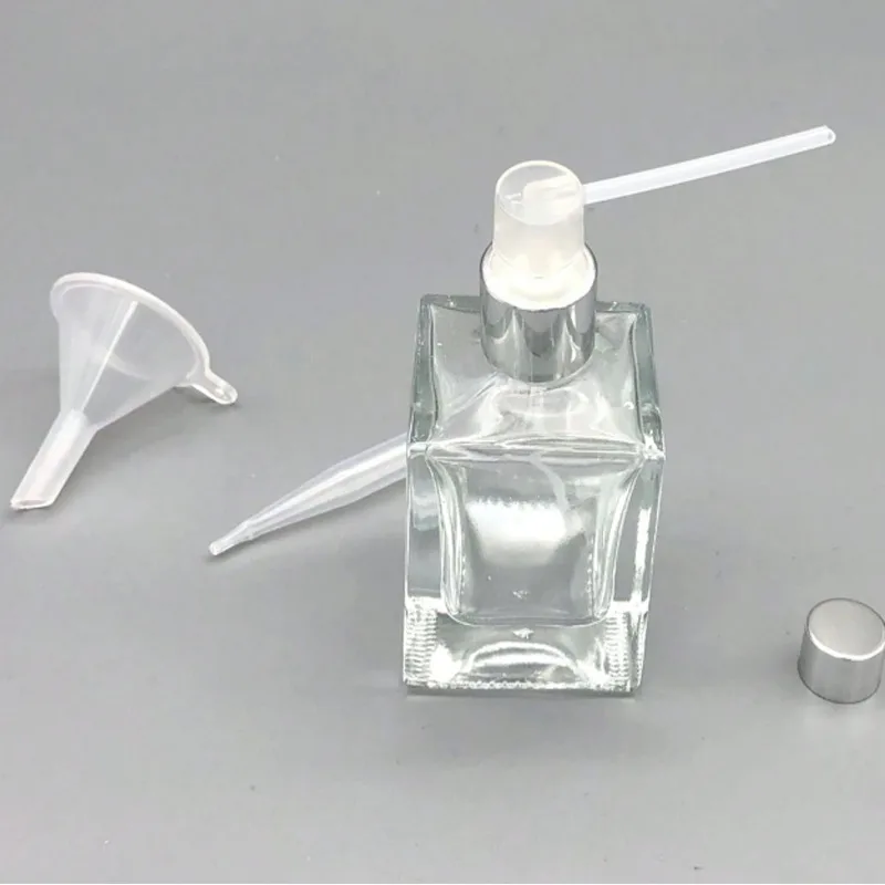 3pcs Mini Plastic Dispenser For Fragrance Diffuser Dropper Bottle Liquid Essential Oil Drip Pump Head Dispensing Tool view 3