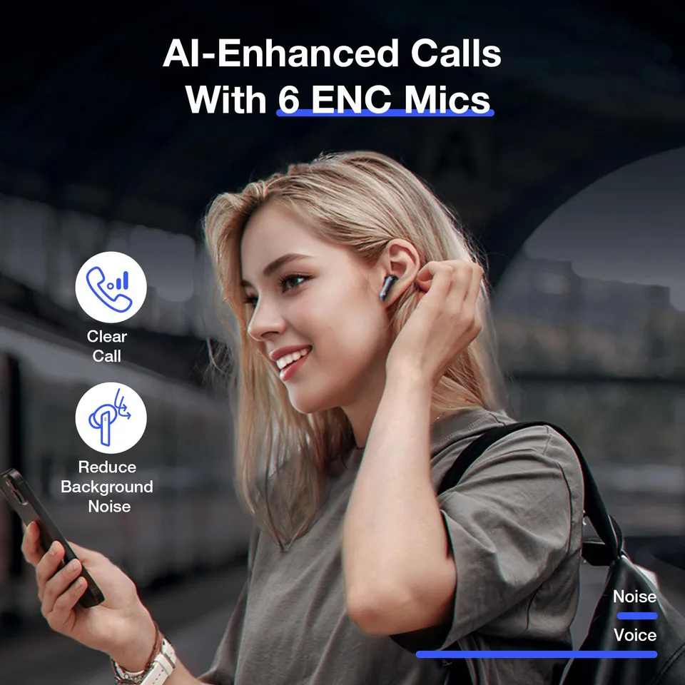 Wireless Headphones With Advanced Noise-cancellation Features view 12