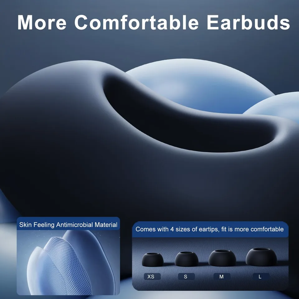 Wireless Headphones With Advanced Noise-cancellation Features view 3