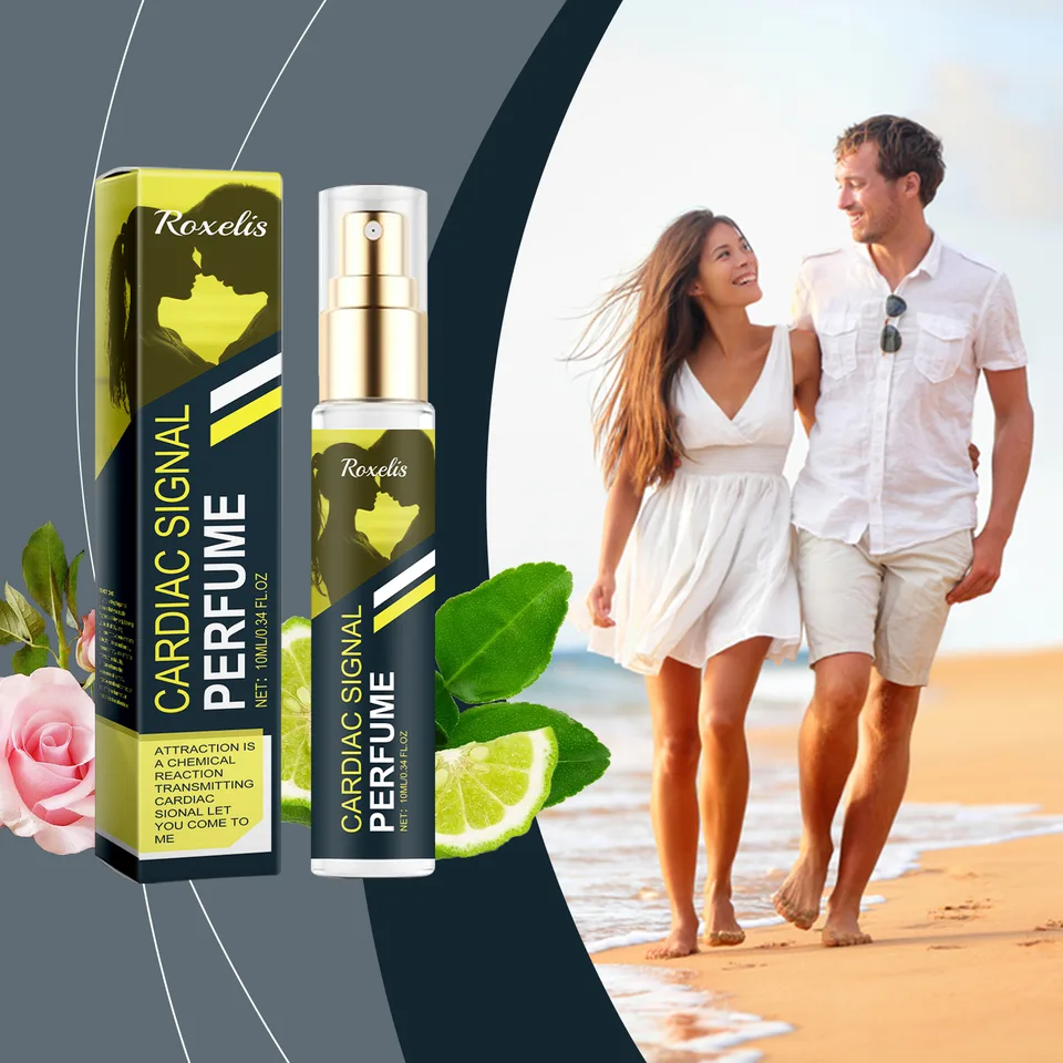 Cardiac Signal Attraction Perfume Spray, Long Lasting Floral Amber Scent Portable Fragrance Mist view 2