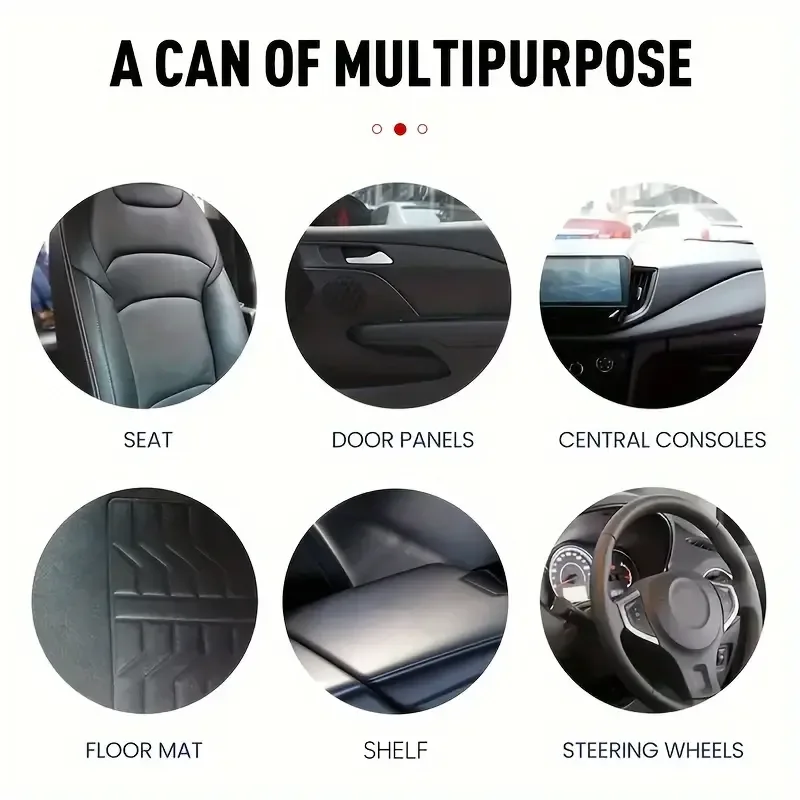 Leather Care Cleaning Paste Multifunctional Leather Polishing Care Cream Lasting Effect Car Interior Refinisher view 4