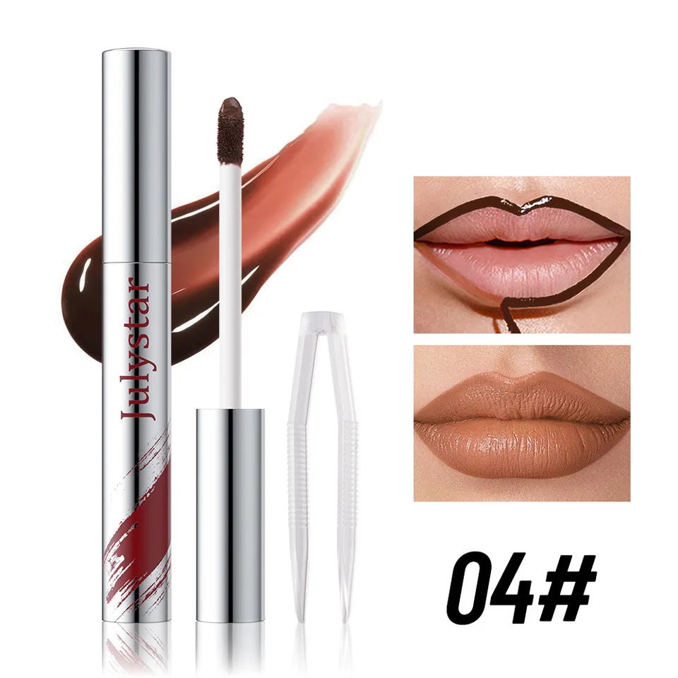 Tear And Pull Lipliner Peel Off Lip Liner Matte, Not Easy To Smudge, Line Hook Lip Marker Makeup Pen view 7
