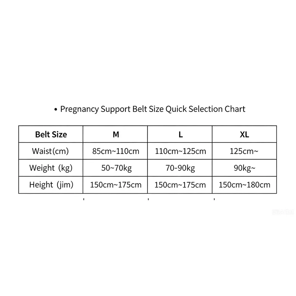 Adjustable Shoulder Strap Maternity Support Belt, Breathable Pregnancy Abdominal Band For Relieving Back Pain view 3