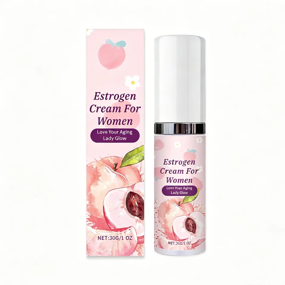 Women's Estrogen Intimate Care Cream, Gentle Private Repair Lotion With Estriol, Glycerin & Allantoin, Relieve Dryness & Discomfort, 30g view 1
