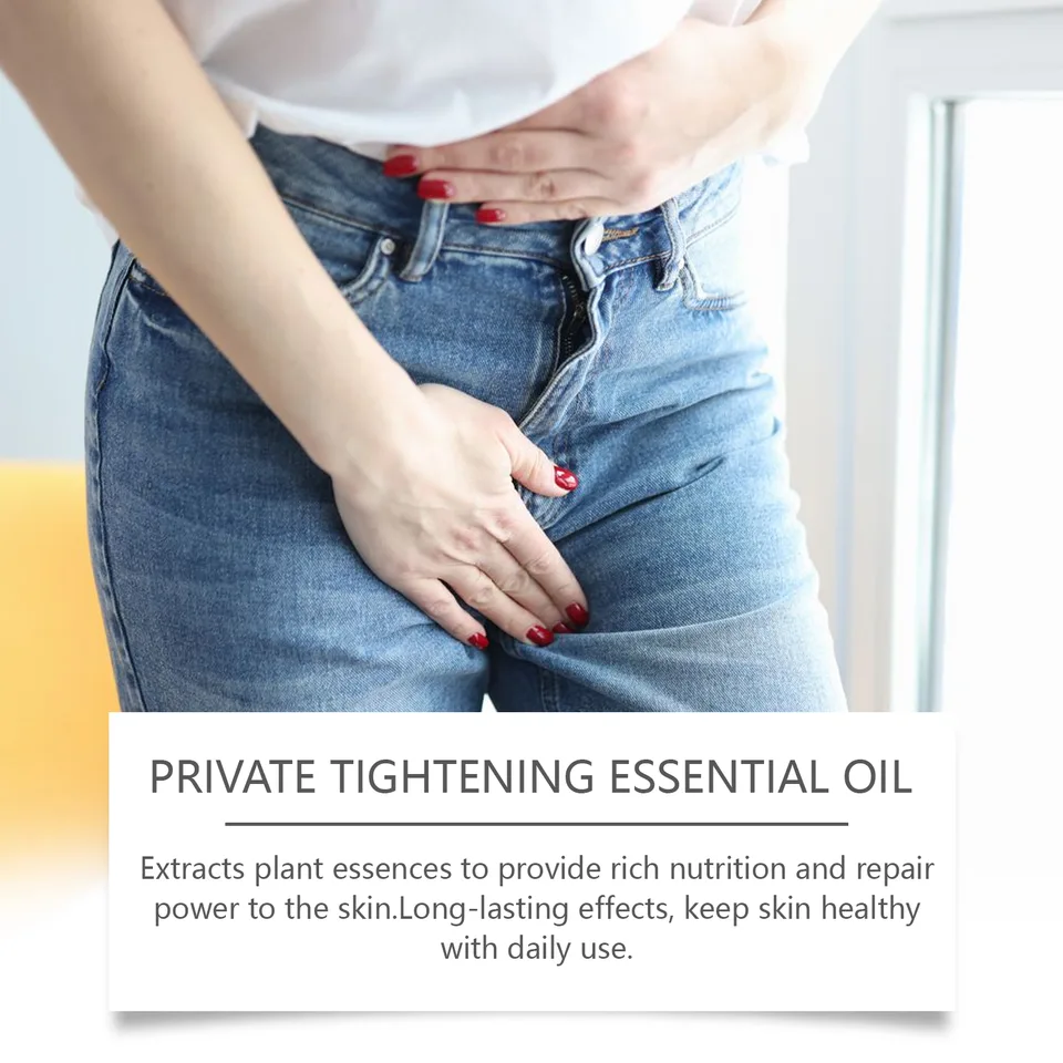 Private Tightening Essential Oil For Women, Intimate Moisturizing Massage Oil With Ginkgo Leaf Extract & Vitamin E, Restore Smooth & Elastic view 2