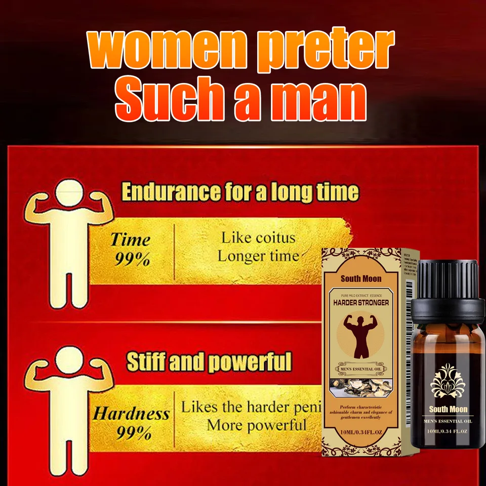 Men's Care Essential Oil, Natural Jojoba & Ophiopogon Extract Massage Oil For Private Area, Improve Blood Circulation, Nourish & Boost Vitality, 10ml view 2