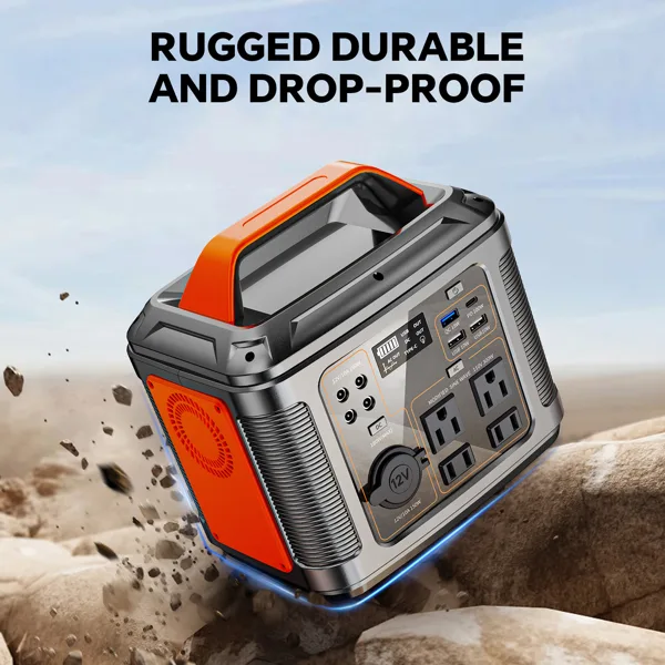 Powerbank 300w Portable Power Station With 60w Solar Panel For Camping Solar Generator 296 Wh 80000m Ah Lithium Battery view 3