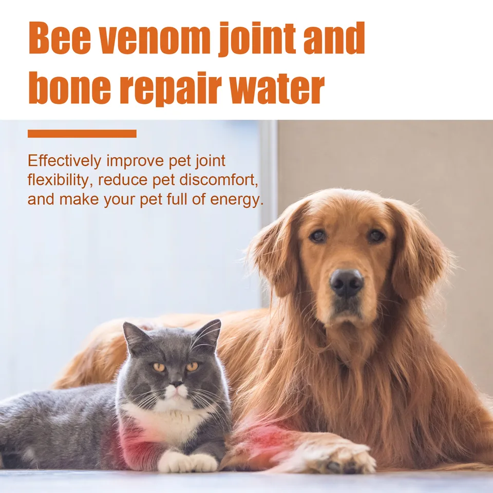 Pet Bee Joint Oil For Dogs & Cats, Joint Support Supplement Oil Relief Joint Discomfort, Improve Mobility & Repair Joint Tissue, 30ml view 2