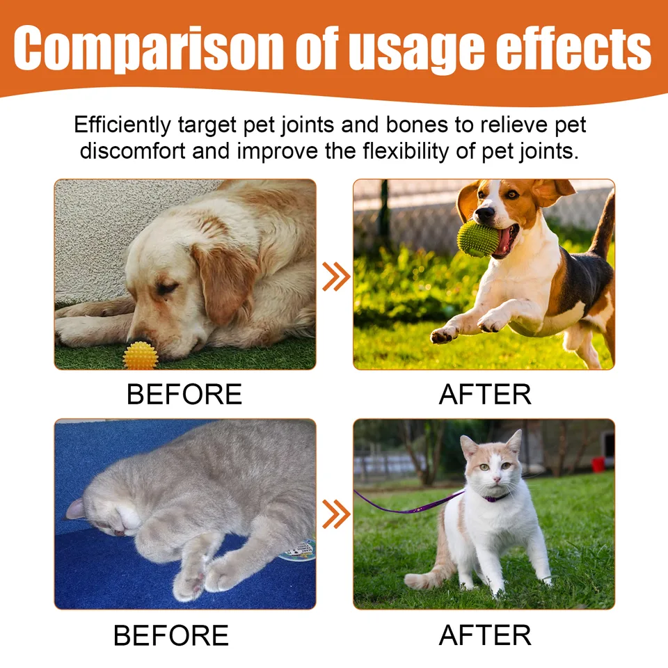 Pet Bee Joint Oil For Dogs & Cats, Joint Support Supplement Oil Relief Joint Discomfort, Improve Mobility & Repair Joint Tissue, 30ml view 3
