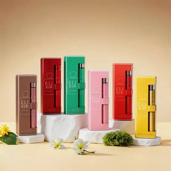 Women's 6-Piece Set Travel Perfume 35ml 1.18oz Perfume For Her PDQ Sweet Gourmand & Floral Fragrances Long Lasting For Party Night Out & Daily Wear Perfect Gift For Girlfriend, Best Friend, Mother view 2