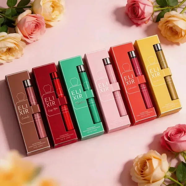 Women's 6-Piece Set Travel Perfume 35ml 1.18oz Perfume For Her PDQ Sweet Gourmand & Floral Fragrances Long Lasting For Party Night Out & Daily Wear Perfect Gift For Girlfriend, Best Friend, Mother view 4