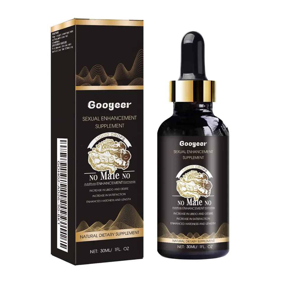 Men Natural Vitality Support Drops, Maca & Epimedium Extract Oral Supplement For Male Strength, Stamina & Confidence, 30ml view 1