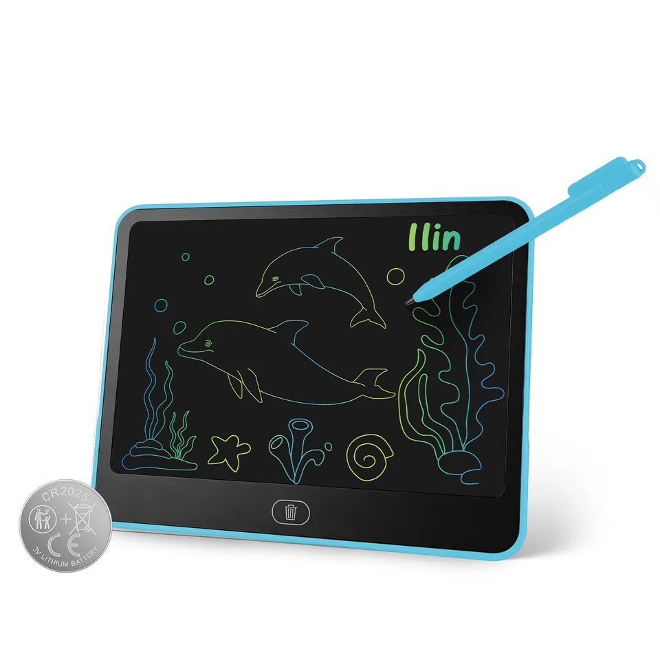 LCD Writing Tablet For Kids, Reusable Doodle Board With Stylus & Lock Function, One-Touch Erase Drawing Pad For Boys Girls Toddler Travel view 8
