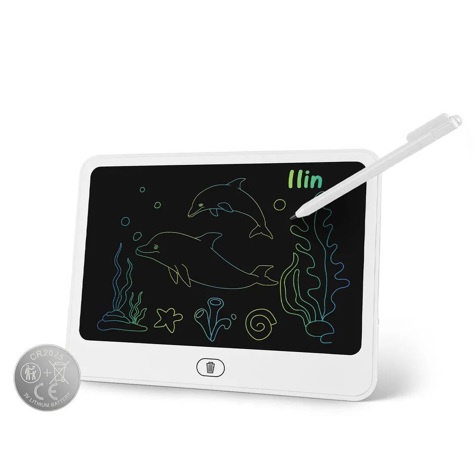 LCD Writing Tablet For Kids, Reusable Doodle Board With Stylus & Lock Function, One-Touch Erase Drawing Pad For Boys Girls Toddler Travel view 19